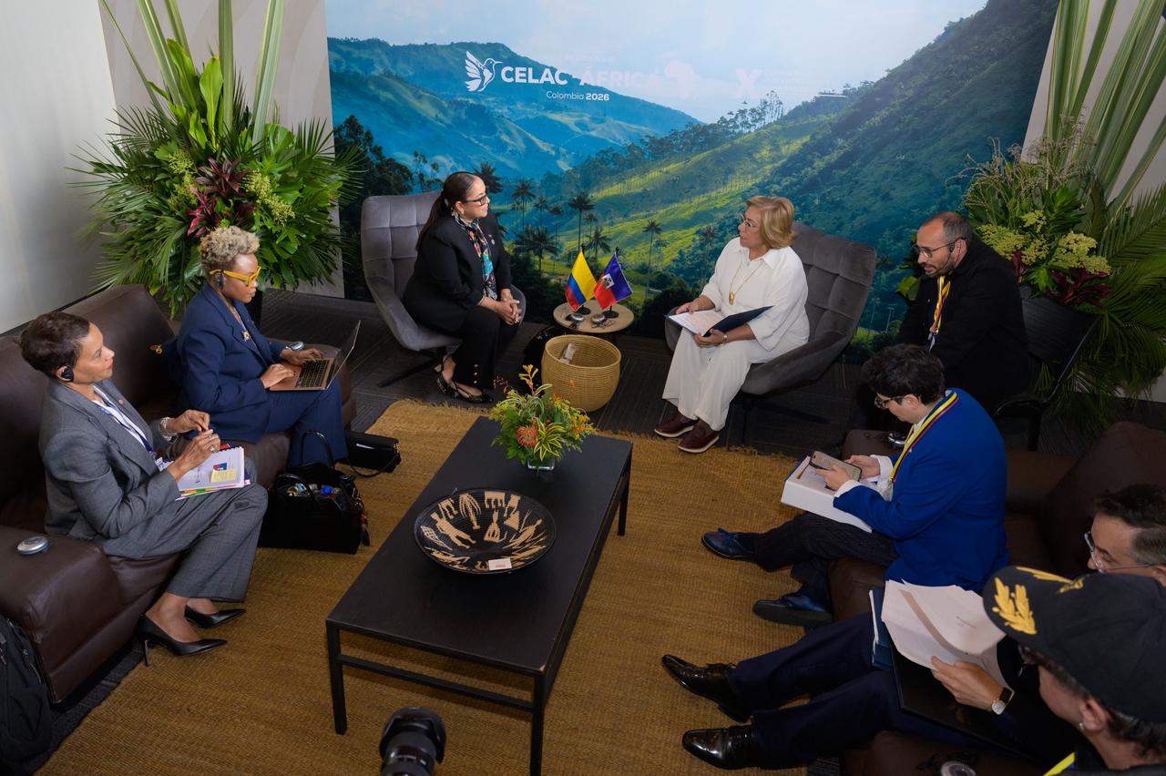 Colombia y Haití fortalecen su relación bilateral en el marco de la CELAC