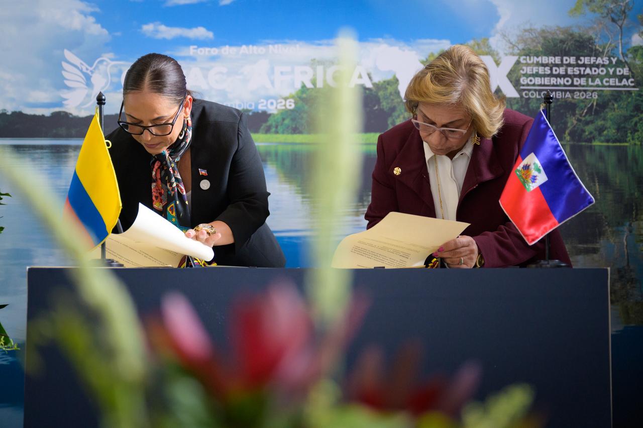 Colombia y Haití fortalecen su relación bilateral en el marco de la CELAC