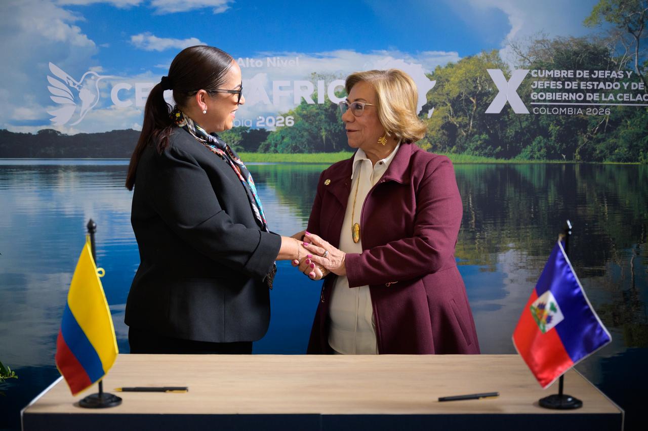 Colombia y Haití fortalecen su relación bilateral en el marco de la CELAC